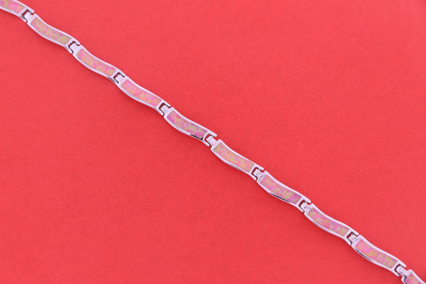Bratara argint cu opal roz 162B5513