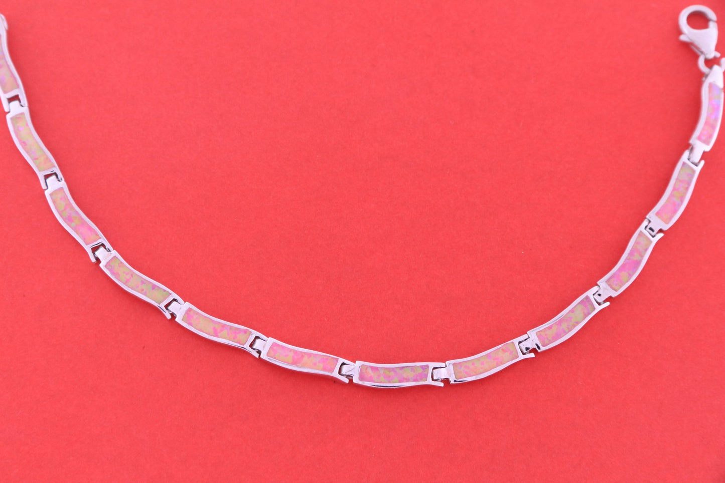 Bratara argint cu opal roz 162B5513